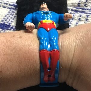 Superman watch parts only d/t no battery currently